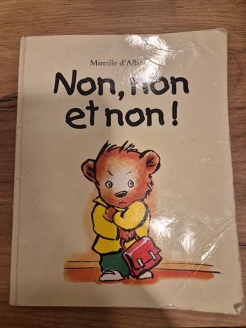 Livre non non et non !