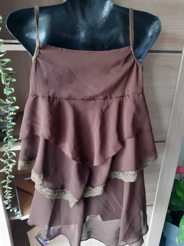 Top marron - photo numéro 3