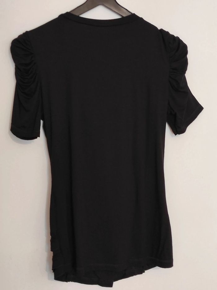 Haut noir à lacets - photo numéro 4