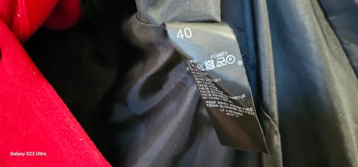 Manteau Caban Laine One Step by IKKS Taille 40 - photo numéro 7