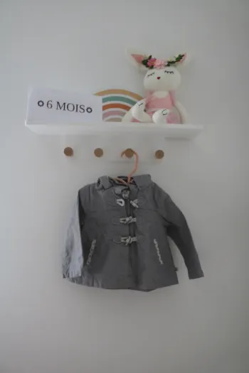 Veste automne fille Obaïbi 6 mois
