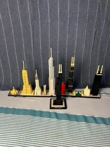 Lego Architecture 21000 21033 21028
