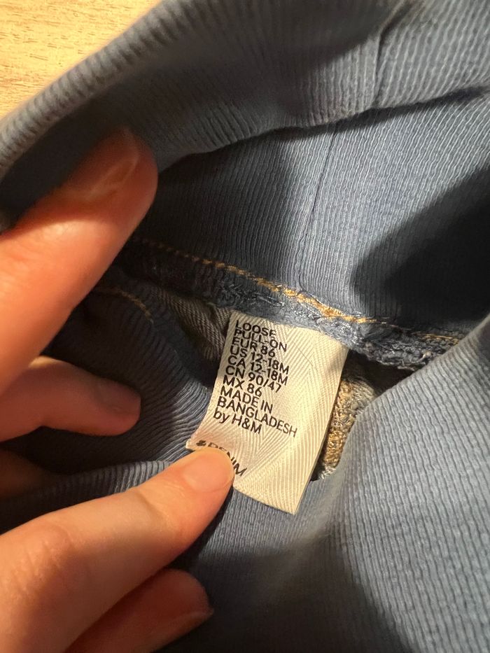 Pantalon bleu souple - photo numéro 3