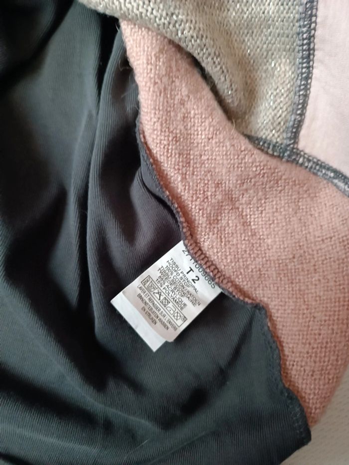 Pull sweat multicolore Armand Thiery 38 - photo numéro 4