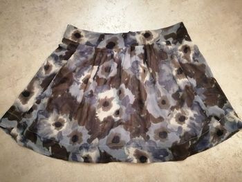 Jupe voile doublée imprimé Taille 38 La Redoute Neuve