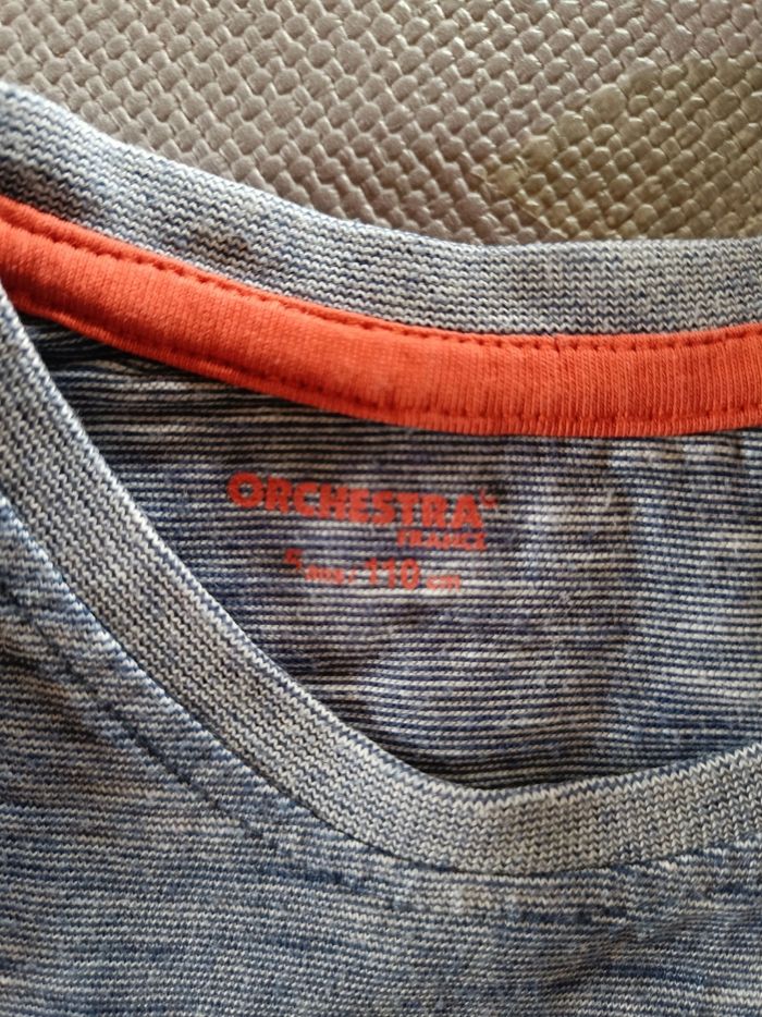 Tee-shirt manches longues bleu - photo numéro 3