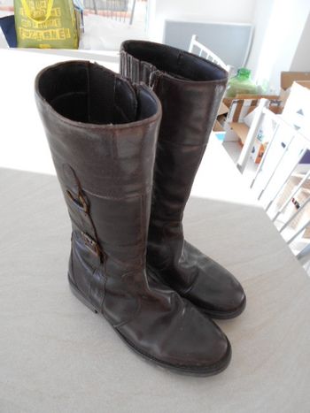 Bottes en cuir