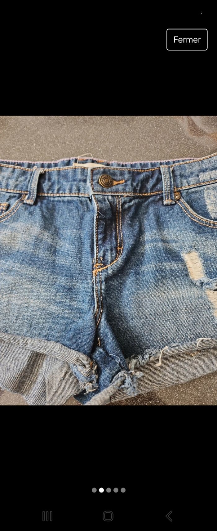 Short en jean Pimkie - photo numéro 2