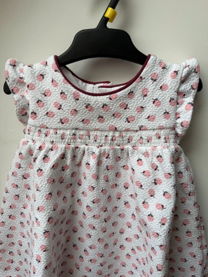 Robe gaufrée 9 mois