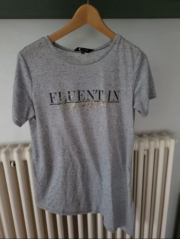 Tee-shirt asymétrique newlook sarcasme
