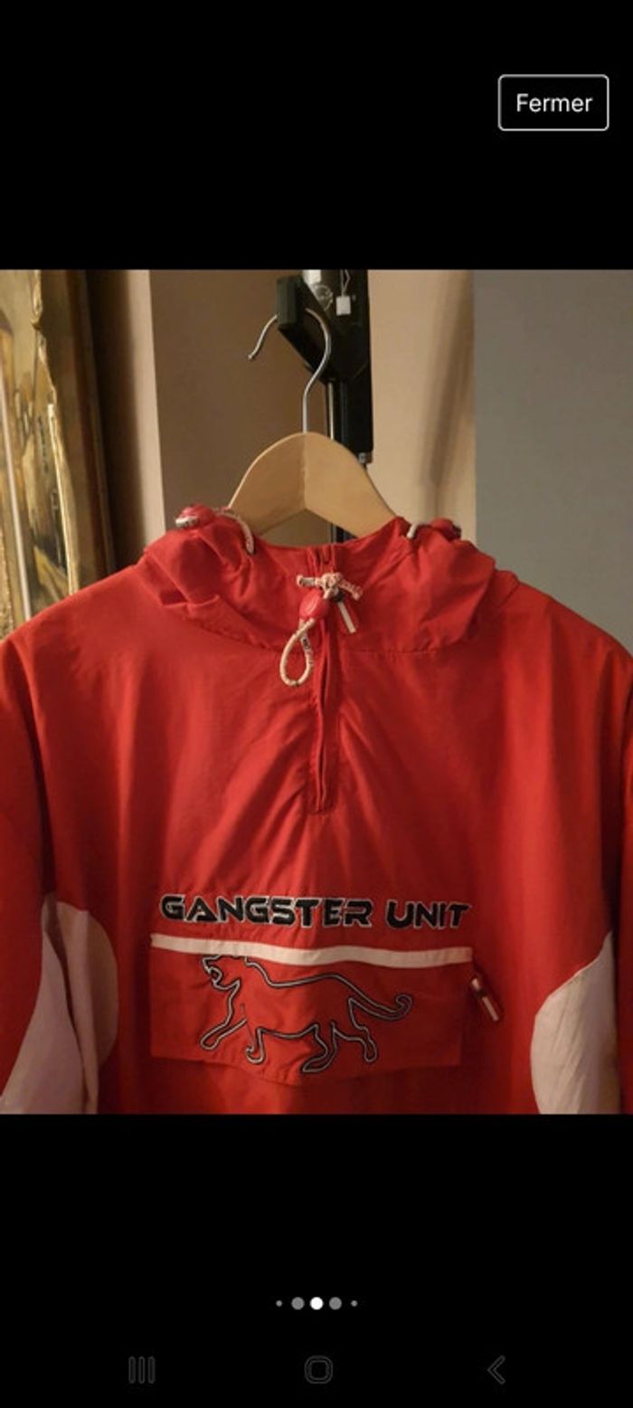 Veste coupe vent homme Gangster unit t XL - photo numéro 4