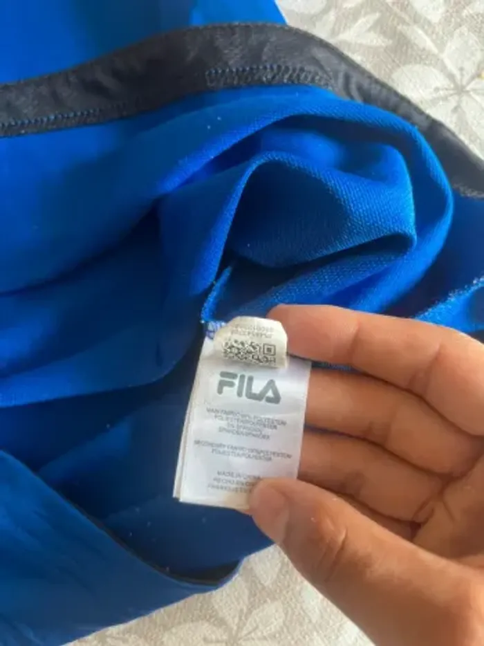 Sweat Fila - Bleu - Taille L - Très Bon État - photo numéro 8