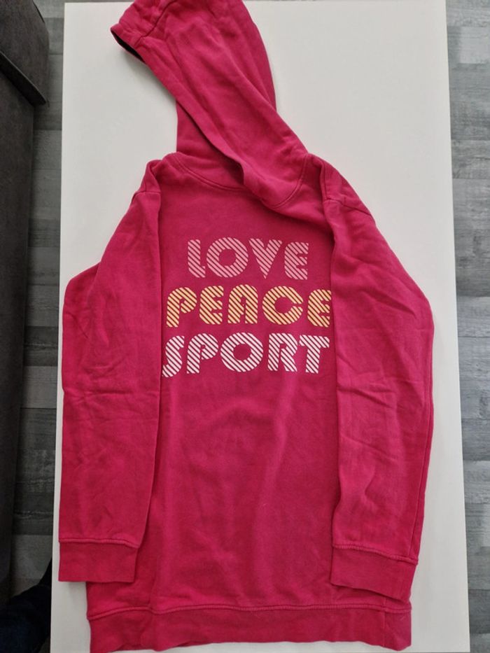 Sweat rose fille 12/13ans