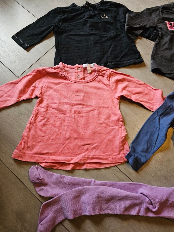 Lot tshirt manche longue minnie - photo numéro 2
