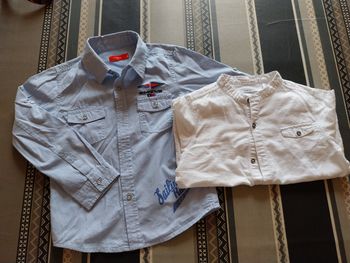 Lot de 2 chemises 6 ans
