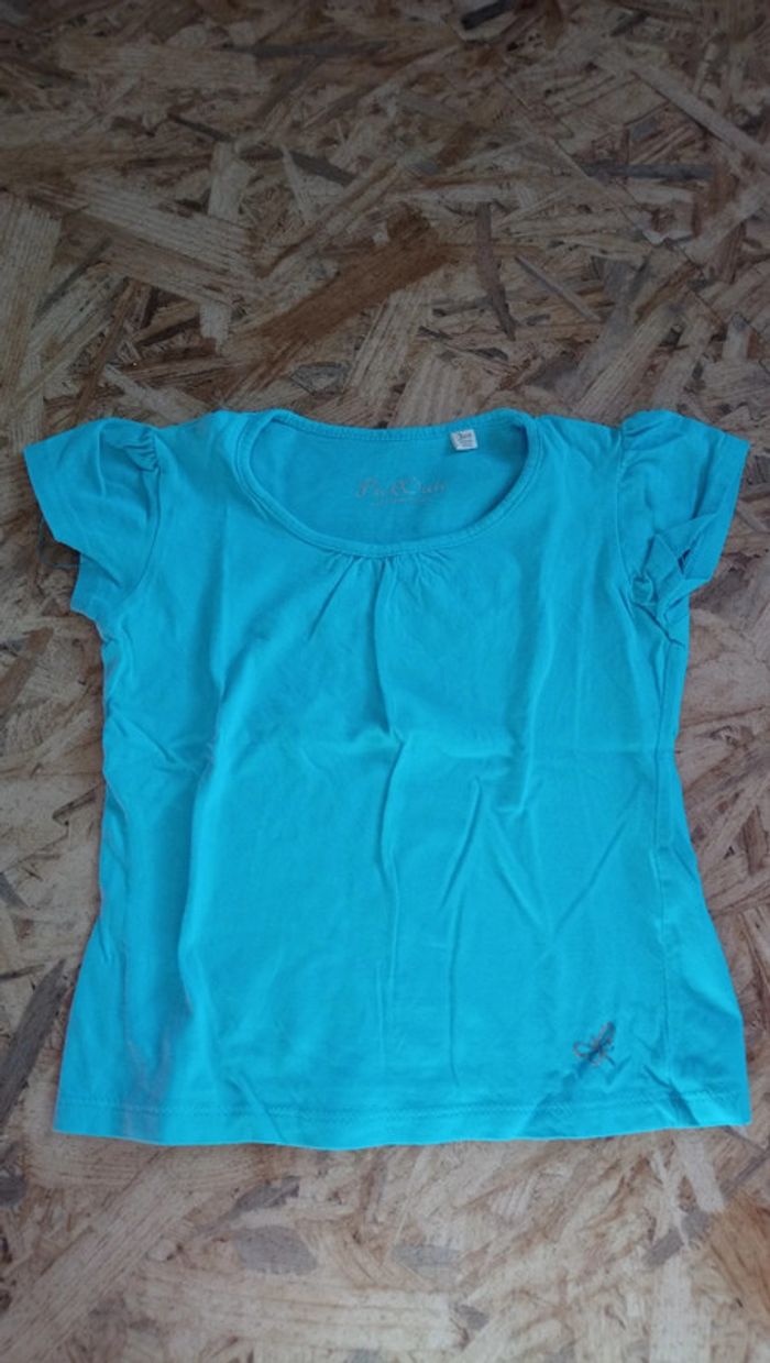 T-shirt bleu 3 ans