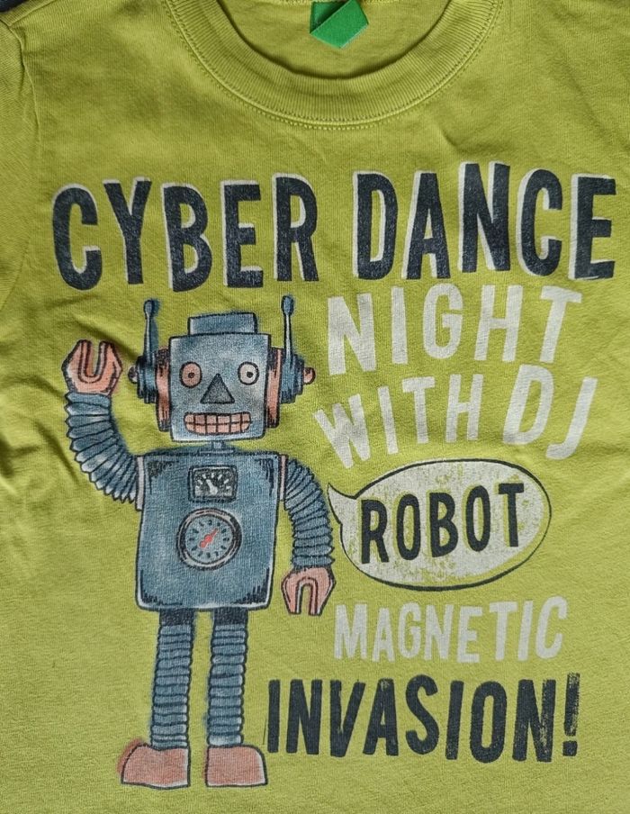 T-shirt vert pomme - photo numéro 3