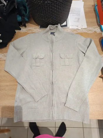 Gilet zippé