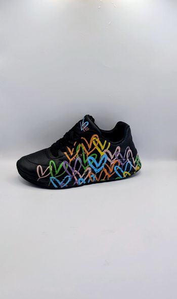 Skechers x J.Goldcrown Uno Lite (Cœurs) - Taille 35 - TBE