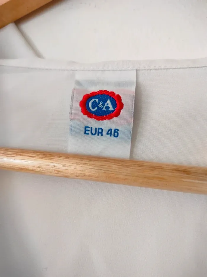 Chemise fluide blanche C&A 46 - photo numéro 4