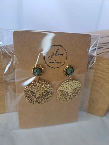 💎 Boucles d'oreilles en acier inoxydable ! 💎