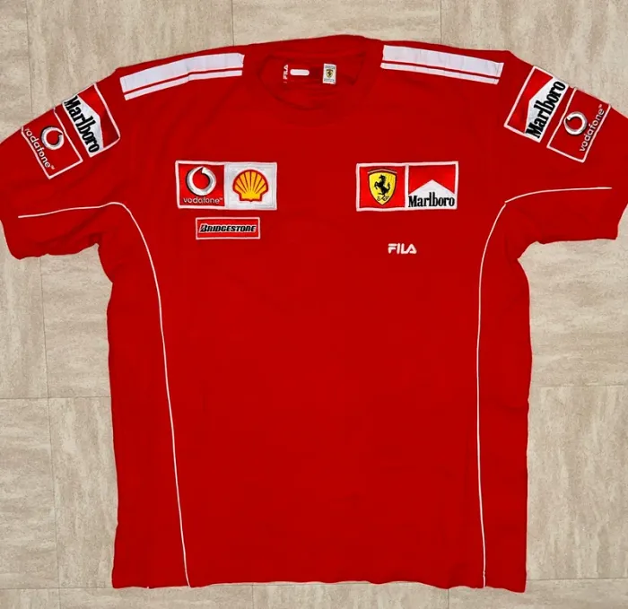 T-shirt Fila x Ferrari x Marlboro - photo numéro 19