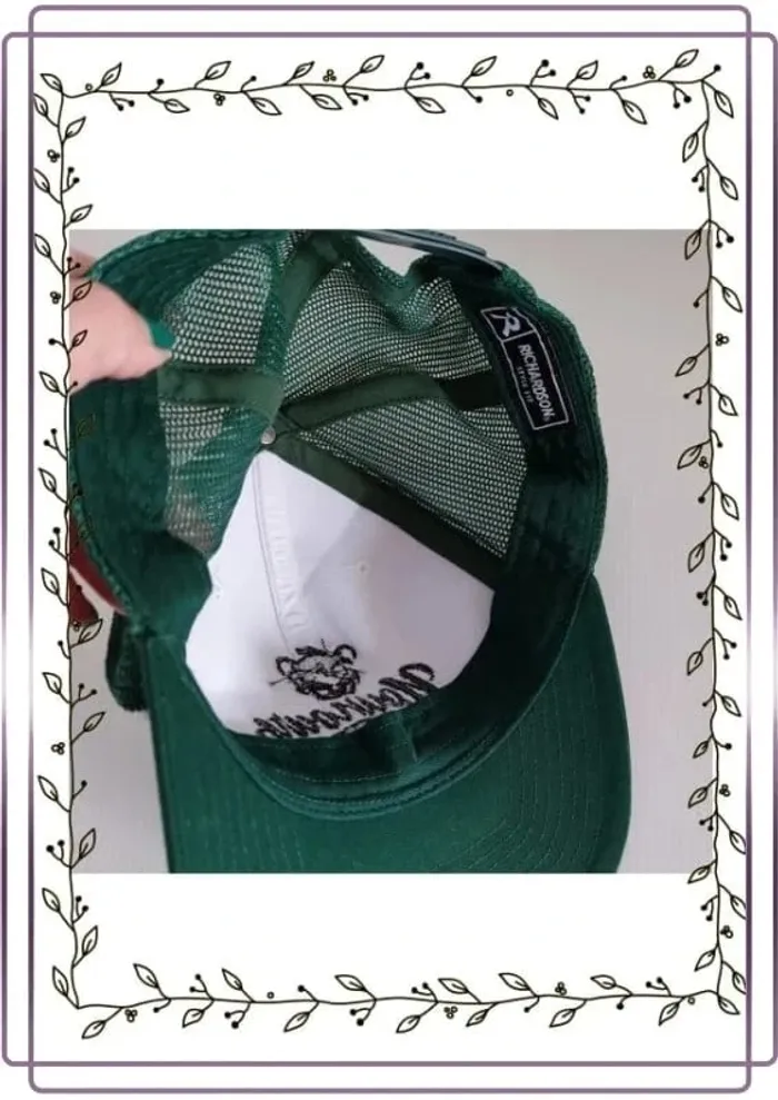 Casquette verte foncé Richardson, très bon état, taille unique - photo numéro 3