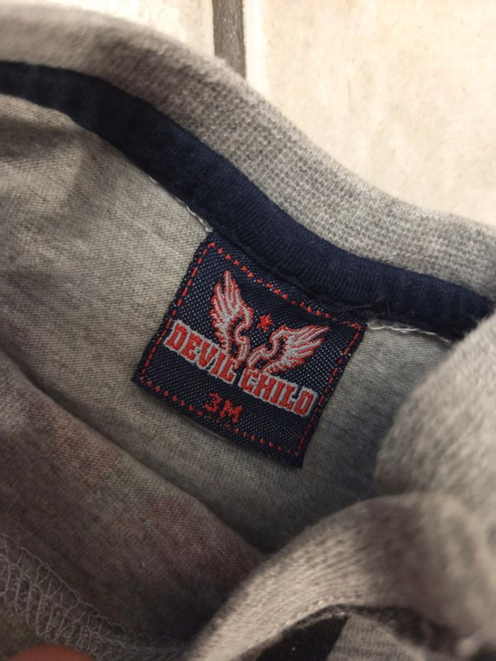 Tee-shirt manche longue 3 mois - photo numéro 4