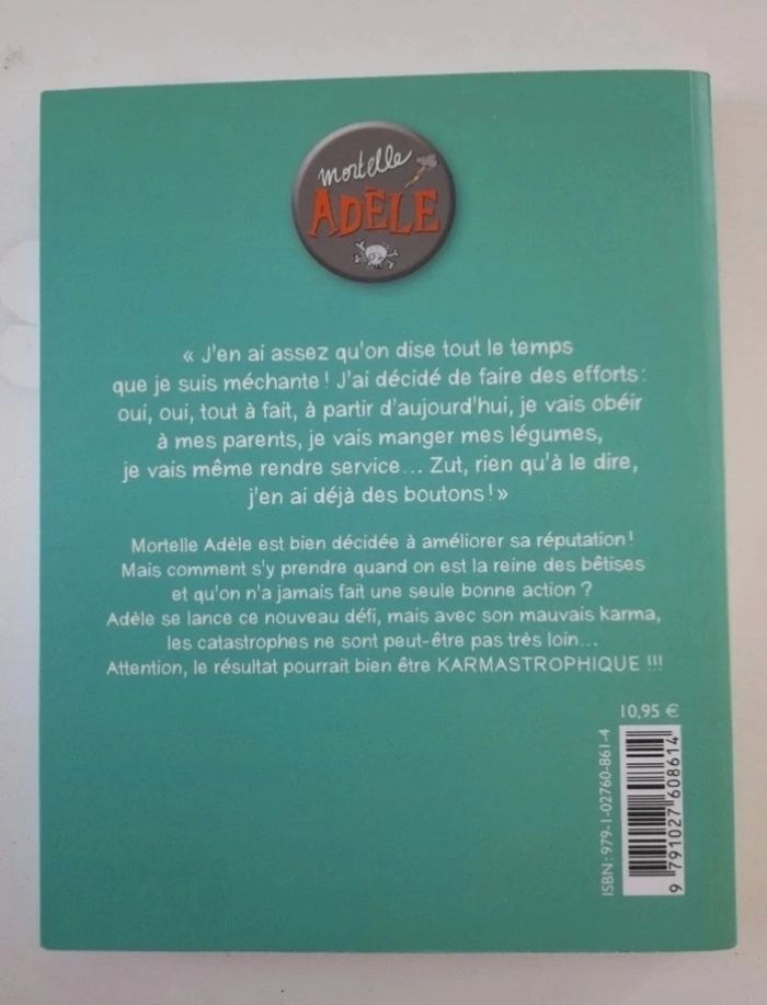 Livres BD Adèle Mortelle tome 1, 2, 11 et 17 - photo numéro 9