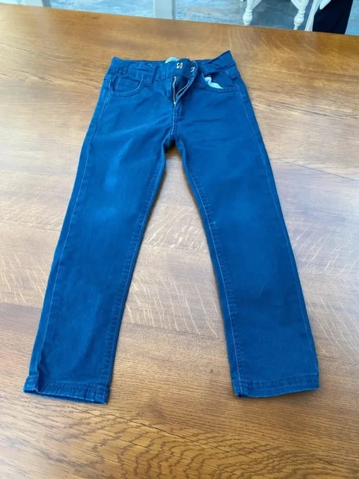 Pantalon la fabrique des garçons 6 ans bleu marine