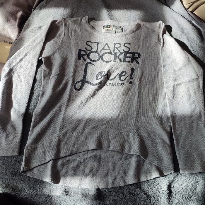 Tee-shirt 14 ans stars rocket gris