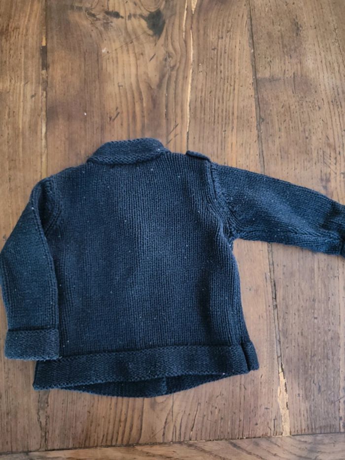 Gilet maille coton boutons - photo numéro 7