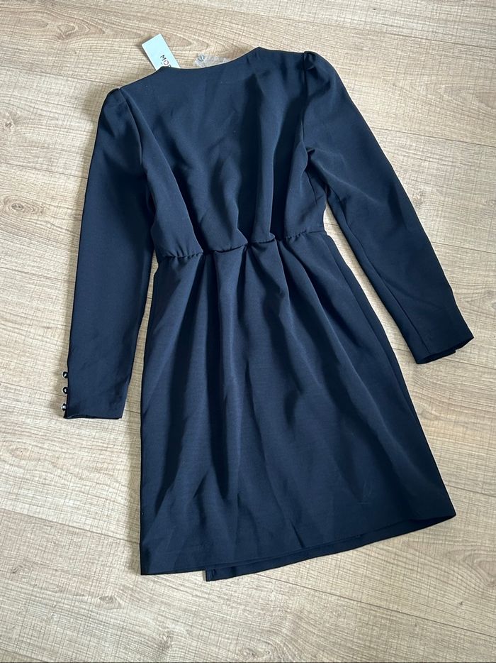 Robe noire neuve à manches longues Morgan taille 34 (valeur 70€) - photo numéro 8