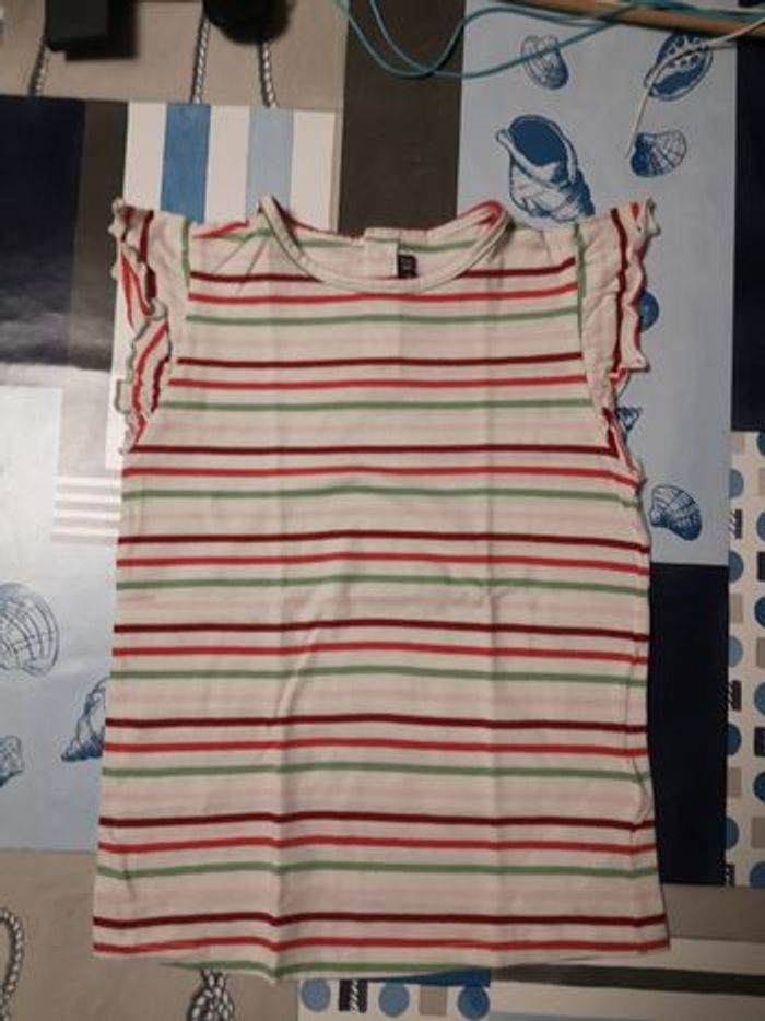 Tee shirt sans manches sergent major neuf 8 ans