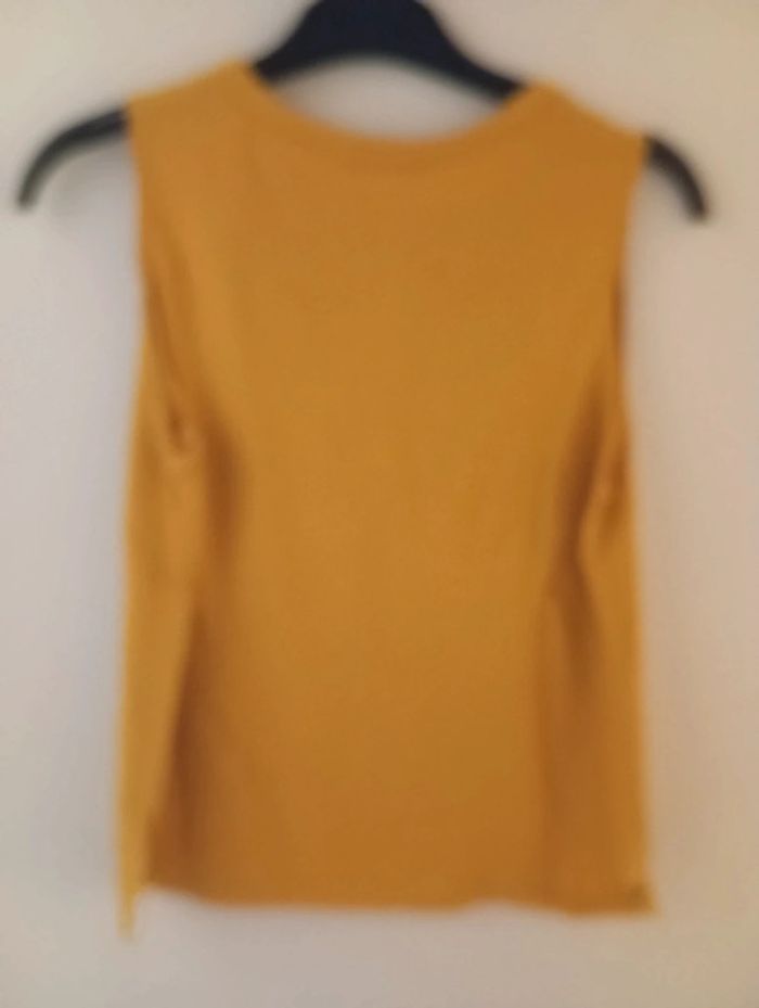 Débardeur moutarde taille S - photo numéro 4
