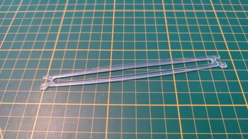 Façade interne transparente pièce détachée console de jeux Nintendo Wii RVL-001 EUR #D58