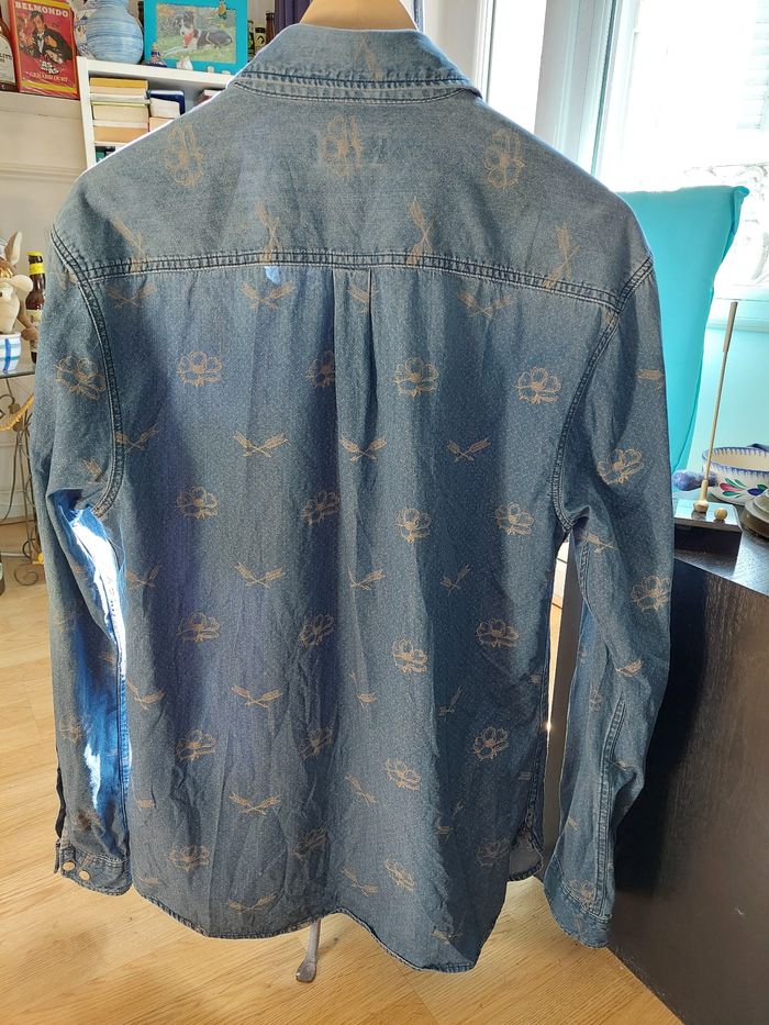 Chemise en jeans fantaisie qL - photo numéro 4
