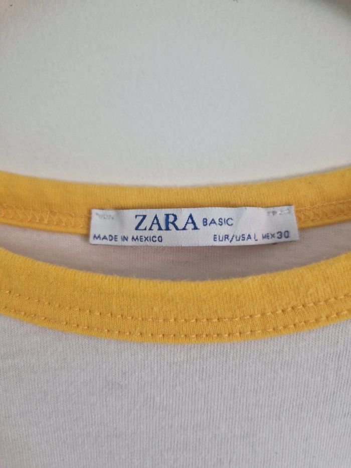 T-shirt imprimé ZARA – Taille L - photo numéro 4