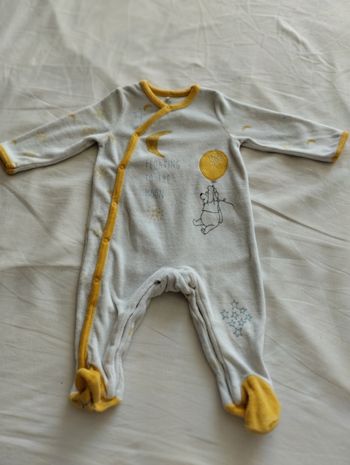 Pyjama velours taille 6 mois