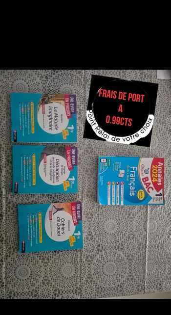 Annales français 2024 + 3 œuvres un parcours