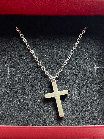 Collier Croix minimaliste