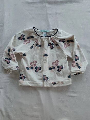 Veste bomber molletonnée Obaïbi 12 mois