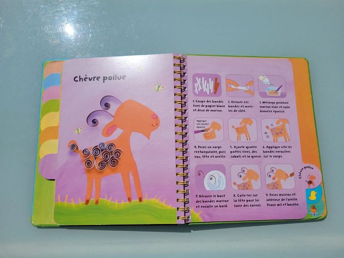 Premières activités manuelles usborne et 🐄 Ma petite ferme 🚜 - photo numéro 7