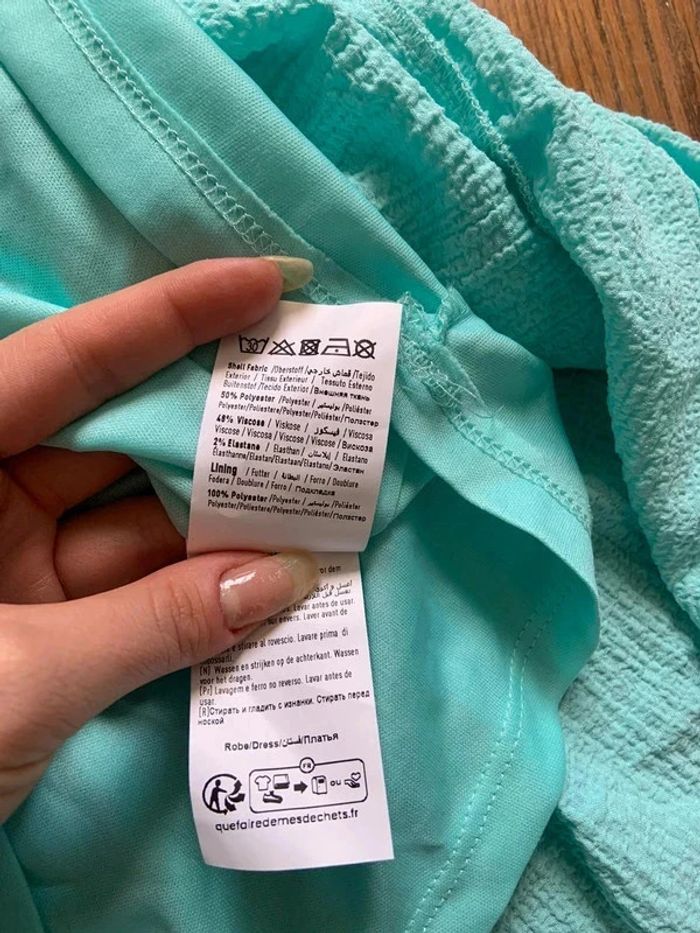 Robe bleue dos nu pimkie taille 32 xxs - photo numéro 6