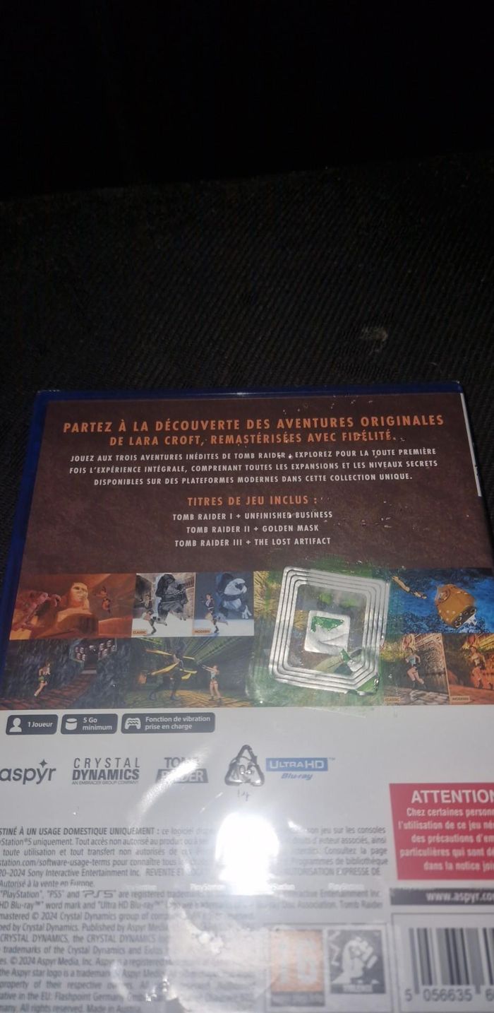 jeu Tomb Raider ps5 - photo numéro 3