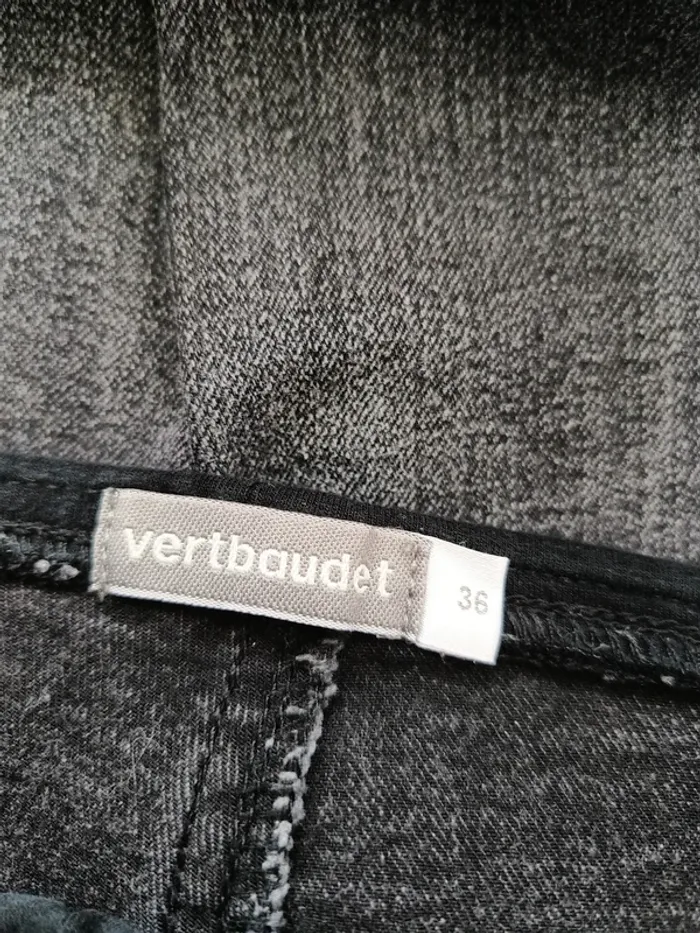 Jean de grossesse Vertbaudet ,coupe skinny haut bandeau ,ultra stretch - photo numéro 9