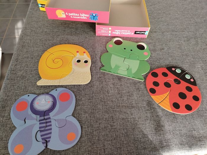 Puzzle 4 petites bêtes - photo numéro 2