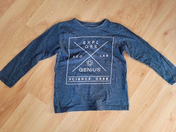 T-shirt manches longues primark 5/6 ans