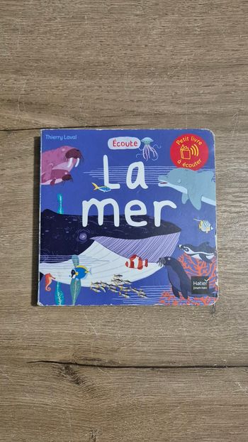 Livre sonore : Écoute la mer