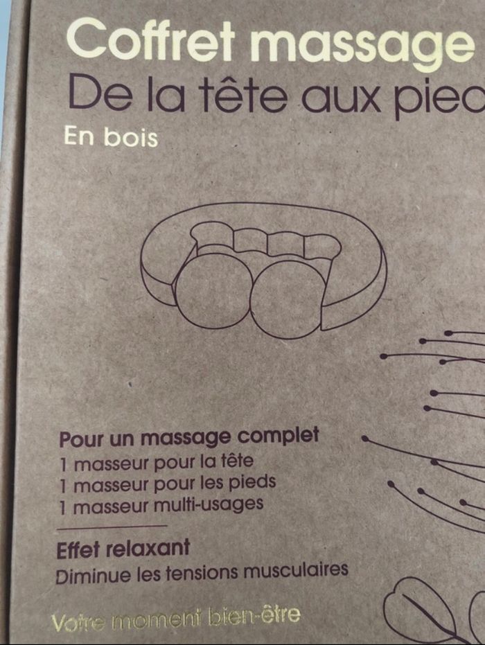 Coffret Massage de la tête aux pieds - photo numéro 2